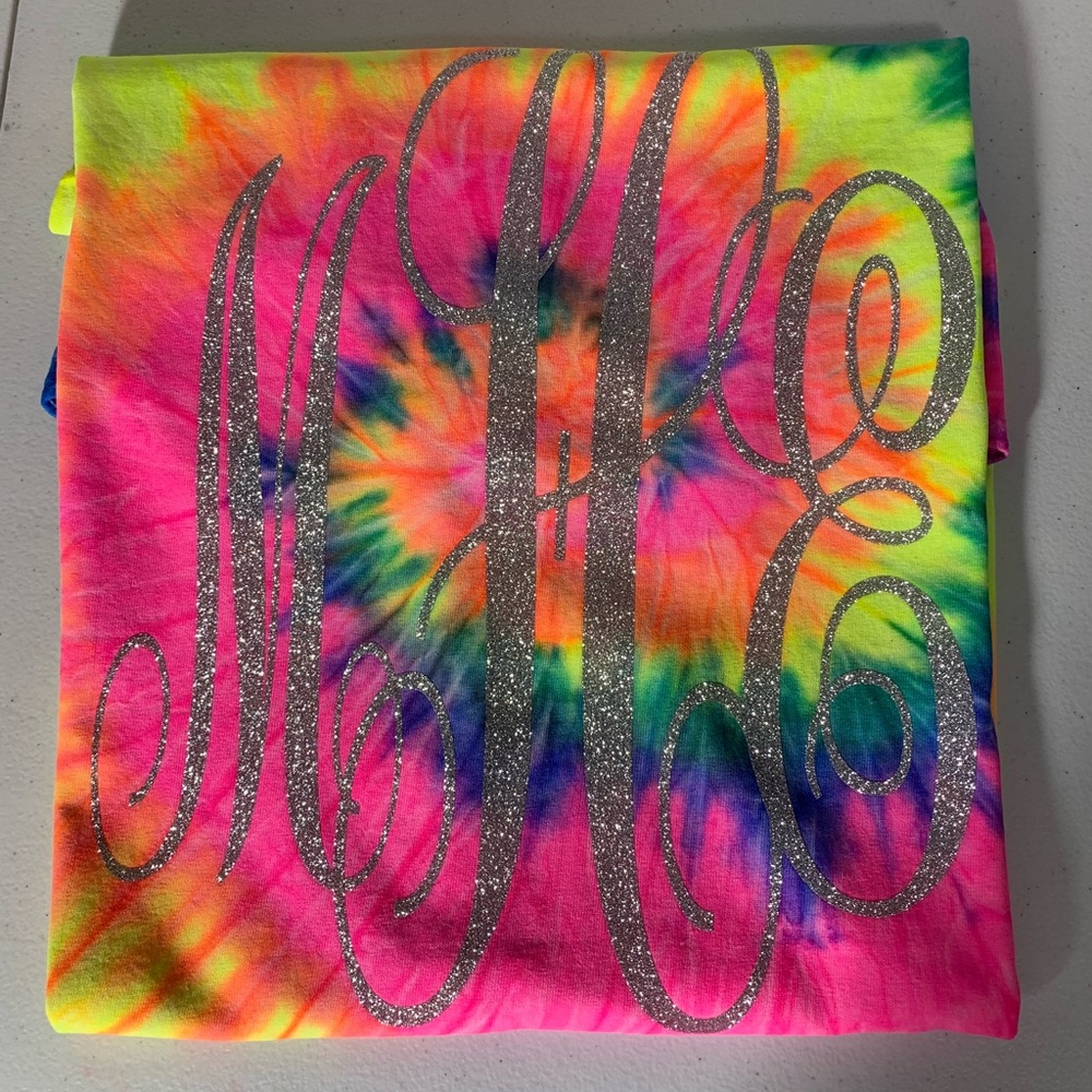 Women’s Personalized Tye Dye Tshirt